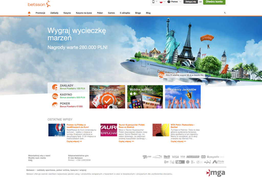 Betsson Kasyno